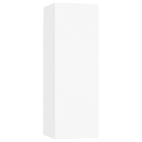 vidaXL Tv-meubels 2 st 30,5x30x90 cm bewerkt hout wit afbeelding3 - 1