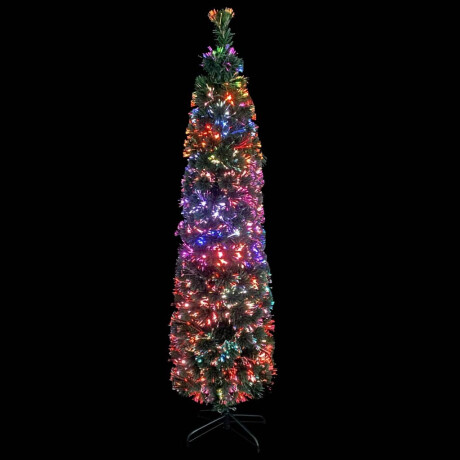 vidaXL Kunstkerstboom met standaard smal 150 cm glasvezel afbeelding3 - 1