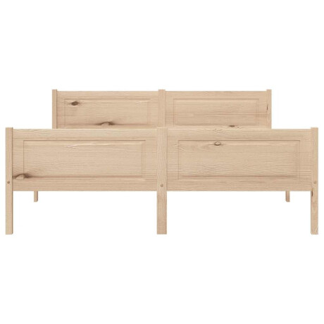 vidaXL Bedframe massief grenenhout 140x200 cm afbeelding3 - 1