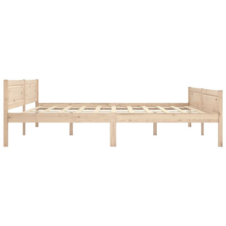 vidaXL Bedframe massief grenenhout 200x200 cm afbeelding3 - 1