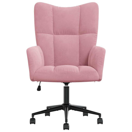 vidaXL Relaxstoel fluweel roze afbeelding3 - 1