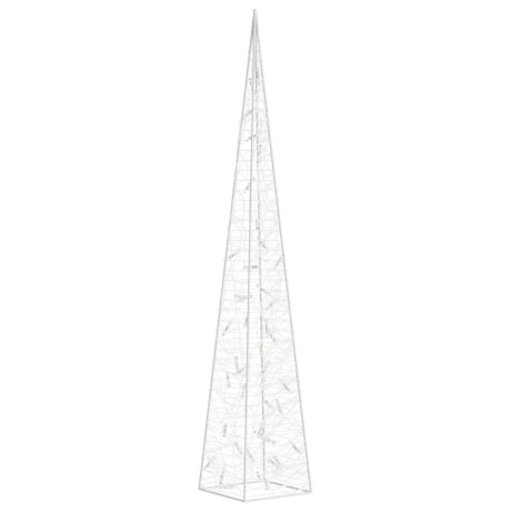 vidaXL Lichtkegel decoratief LED 90 cm acryl meerkleurig afbeelding3 - 1