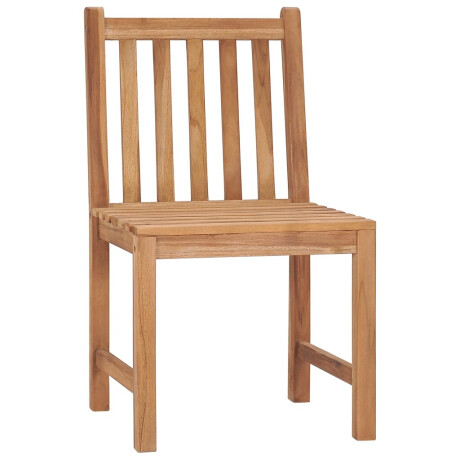 vidaXL Tuinstoelen 6 st met kussens massief teakhout afbeelding3 - 1