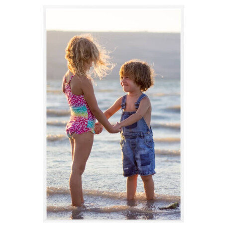 vidaXL Fotolijsten 3 st voor tafel 13x18 cm MDF wit afbeelding3 - 1