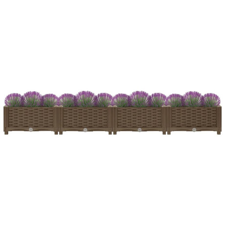 vidaXL Plantenbak verhoogd 160x40x23 cm polypropyleen afbeelding3 - 1