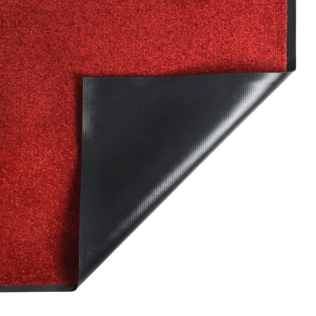 vidaXL Deurmat 60x80 cm rood afbeelding3 - 1