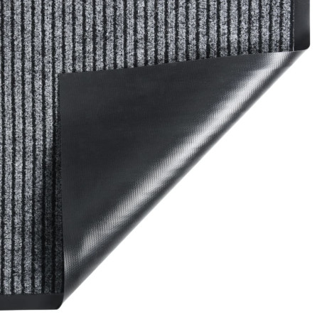 vidaXL Deurmat 40x60 cm gestreept grijs afbeelding3 - 1