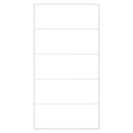 vidaXL Handdoekenrek 60x10x116 cm staal wit afbeelding3 - 1