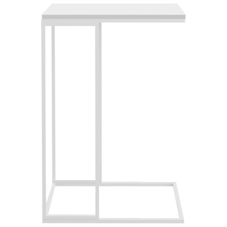 vidaXL Bijzettafel 40x30x59 cm bewerkt hout wit afbeelding3 - 1