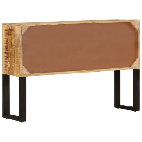 vidaXL Dressoir 110x30x74 cm ruw mangohout afbeelding3 - 1