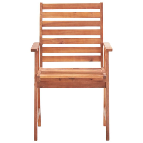 vidaXL Tuinstoelen 8 st massief acaciahout afbeelding3 - 1