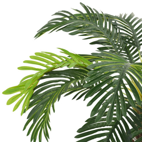 vidaXL Kunstplant met pot cycaspalm 90 cm groen afbeelding3 - 1