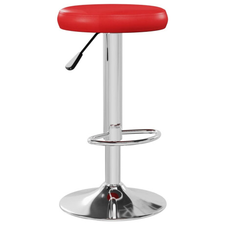 vidaXL Barstoelen 2 st kunstleer rood afbeelding3 - 1