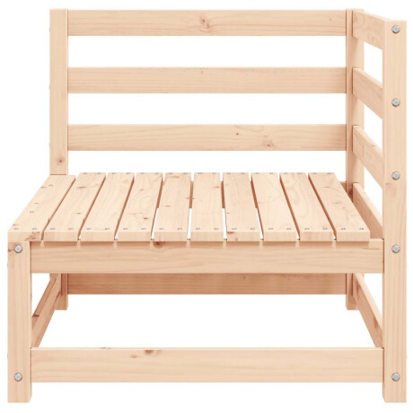 vidaXL Tuinhoekbanken 2 st met kussens massief grenenhout afbeelding3 - 1