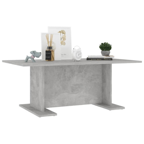 vidaXL Salontafel 103,5x60x40 cm bewerkt hout betongrijs afbeelding3 - 1