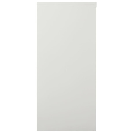 vidaXL Roldeurkast 90x40x90 cm staal lichtgrijs afbeelding3 - 1