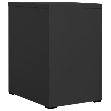 vidaXL Archiefkast 46x62x72,5 cm staal antracietkleurig afbeelding3 - 1