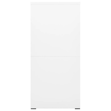 vidaXL Archiefkast 46x62x133 cm staal wit afbeelding3 - 1