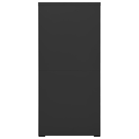vidaXL Archiefkast 46x62x133 cm staal antracietkleurig afbeelding3 - 1