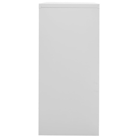 vidaXL Archiefkast 90x46x103 cm staal lichtgrijs afbeelding3 - 1