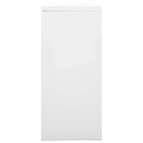 vidaXL Roldeurkast 90x40x90 cm staal grijs afbeelding3 - 1