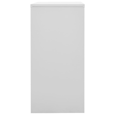 vidaXL Lockerkast 90x45x92,5 cm staal lichtgrijs en groen afbeelding3 - 1