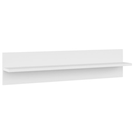 vidaXL Wandschappen 4 st 80x11,5x18 cm bewerkt hout wit afbeelding3 - 1