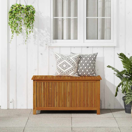 vidaXL Tuinbox 113x50x58 cm massief acaciahout afbeelding3 - 1