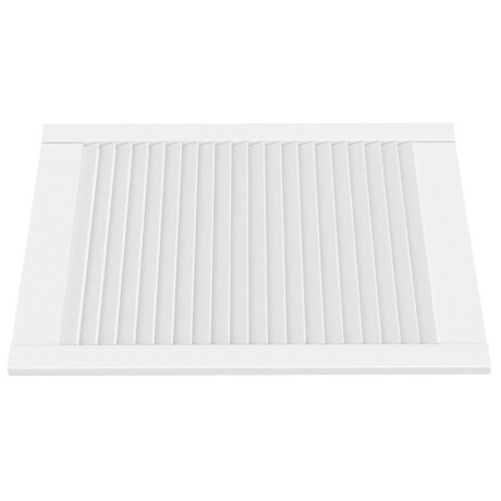 vidaXL Kastdeuren met lamellen 4 st 69x49,4 cm massief grenenhout wit afbeelding3 - 1