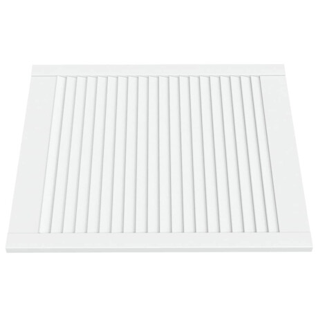 vidaXL Kastdeuren met lamellen 4 st 69x59,4 cm massief grenenhout wit afbeelding3 - 1