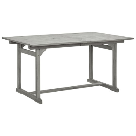vidaXL Tuintafel (150-200)x100x75 cm massief acaciahout afbeelding3 - 1