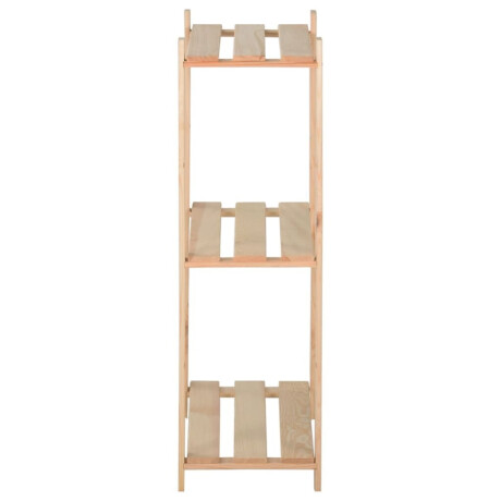 vidaXL Opbergrek 3-laags 60x28,5x90 cm massief grenenhout afbeelding3 - 1