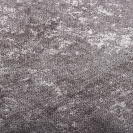 vidaXL Vloerkleed wasbaar anti-slip 80x150 cm grijs afbeelding3 - 1