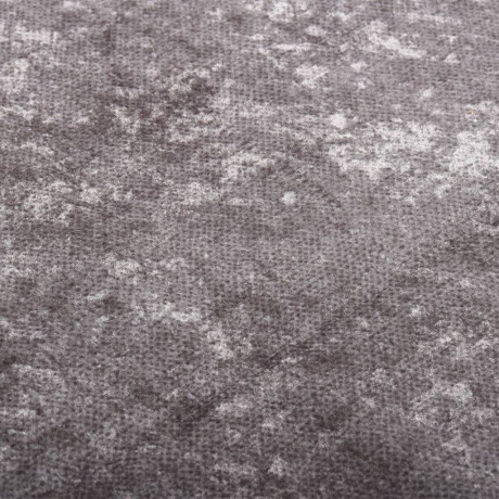 vidaXL Vloerkleed wasbaar anti-slip 80x300 cm grijs afbeelding3 - 1