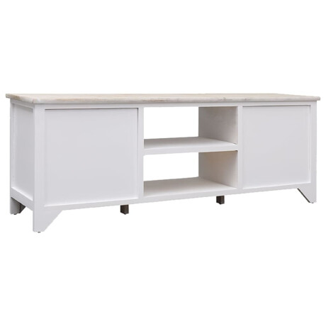 vidaXL Tv-meubel 108x30x40 cm massief paulowniahout afbeelding3 - 1