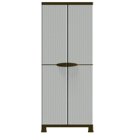 vidaXL Opbergkast 68x39x171,5 cm rattan ontwerp afbeelding3 - 1