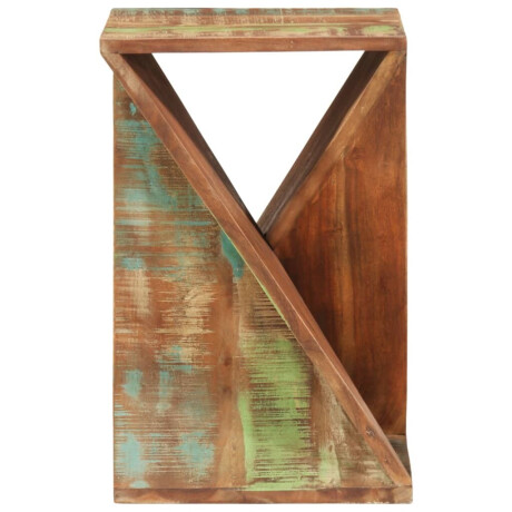 vidaXL Bijzettafel 35x35x55 cm massief gerecycled hout afbeelding3 - 1