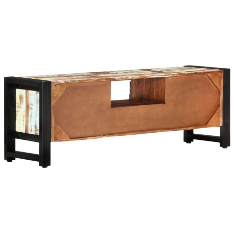 vidaXL Tv-meubel 120x30x40 cm massief gerecycled hout afbeelding3 - 1