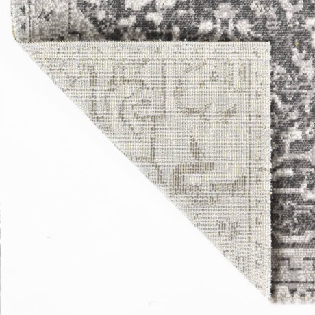 vidaXL Buitenkleed platgeweven 115x170 cm lichtgrijs afbeelding3 - 1