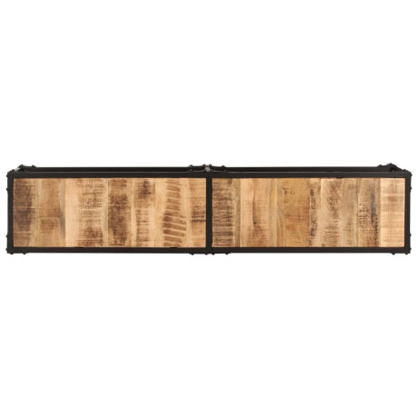 vidaXL Tv-meubel 150x30x41 cm massief mangohout afbeelding3 - 1