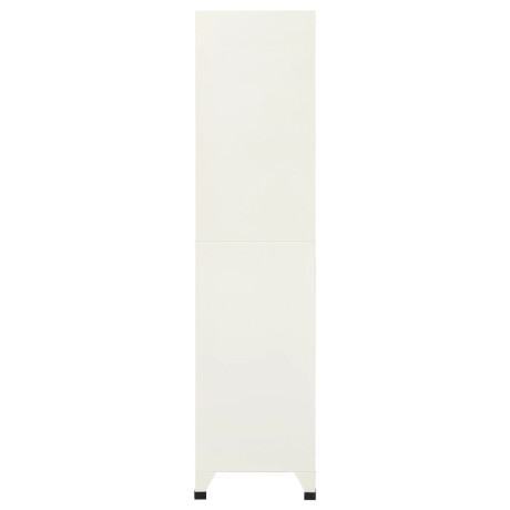 vidaXL Lockerkast 90x45x180 cm staal grijs en blauw afbeelding3 - 1