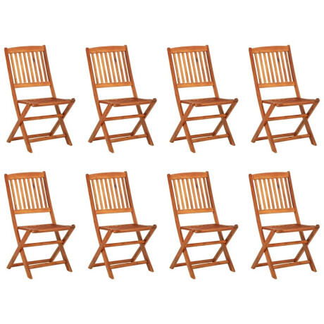 vidaXL 9-delige Tuinset 220x90x75 cm massief acaciahout afbeelding3 - 1