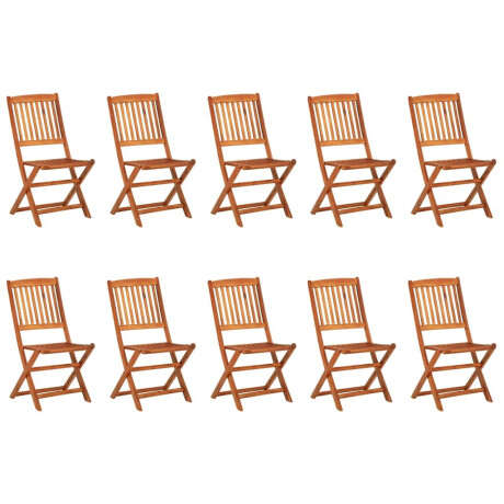 vidaXL 11-delige Tuinset 220x90x75 cm massief acaciahout afbeelding3 - 1