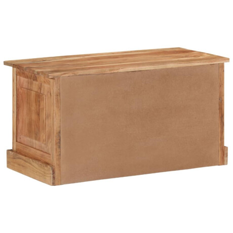 vidaXL Schoenenopbergbank 85x40x45 cm massief acaciahout afbeelding3 - 1