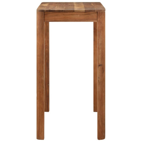 vidaXL Bartafel 110x55x106 cm massief acaciahout met honingafwerking afbeelding3 - 1