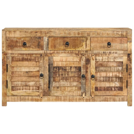 vidaXL Dressoir 110x30x65 cm massief mangohout afbeelding3 - 1