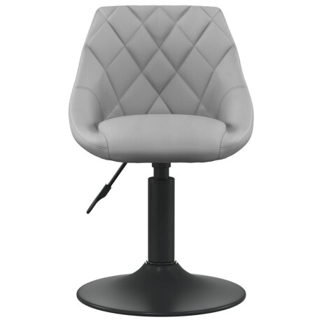 vidaXL Eetkamerstoelen draaibaar 4 st fluweel lichtgrijs afbeelding3 - 1