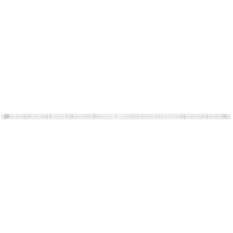 vidaXL Gabion plantenbak verhoogd 1000x100x20 cm gegalvaniseerd staal afbeelding3 - 1