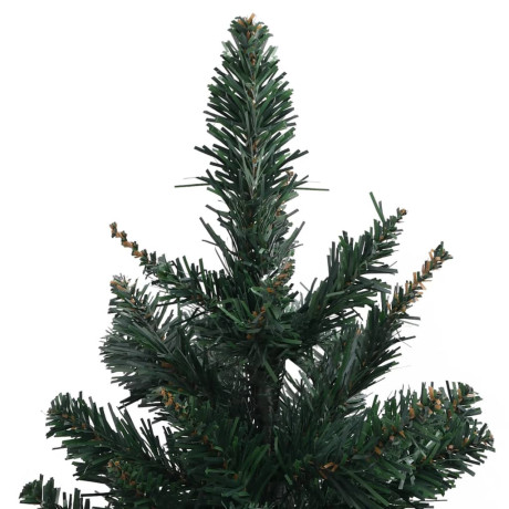 vidaXL Kunstkerstboom met standaard 60 cm PVC groen afbeelding3 - 1