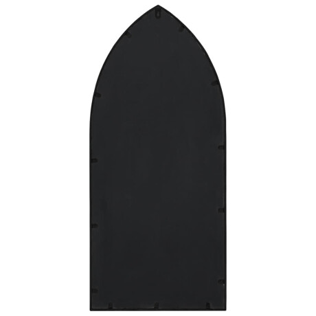 vidaXL Tuinspiegel 70x30 cm ijzer zwart afbeelding3 - 1